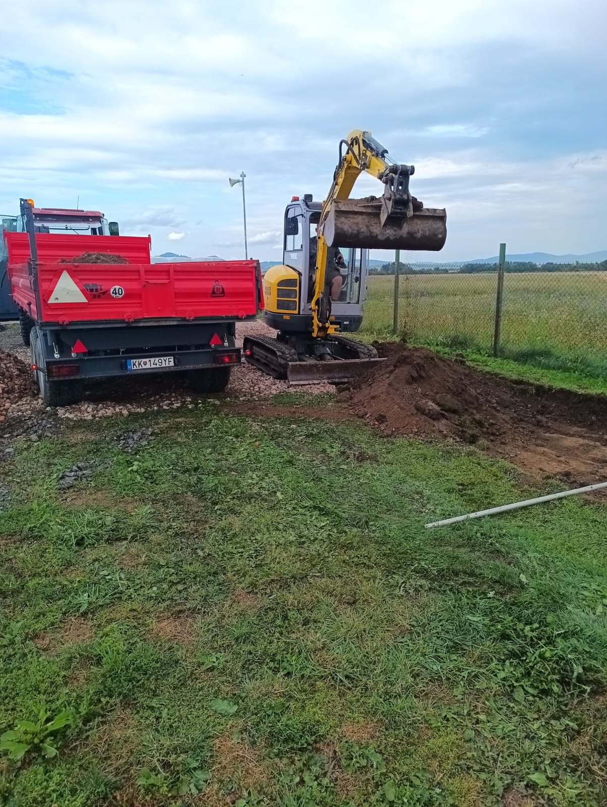 Terén a zemné práce