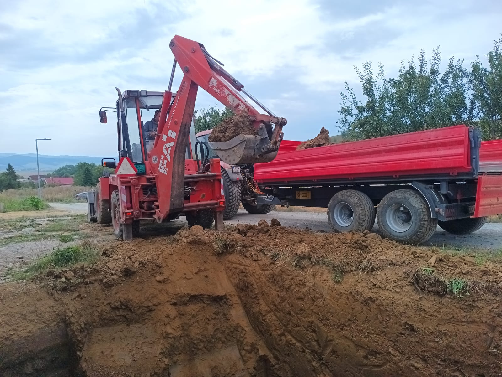 Terén a zemné práce