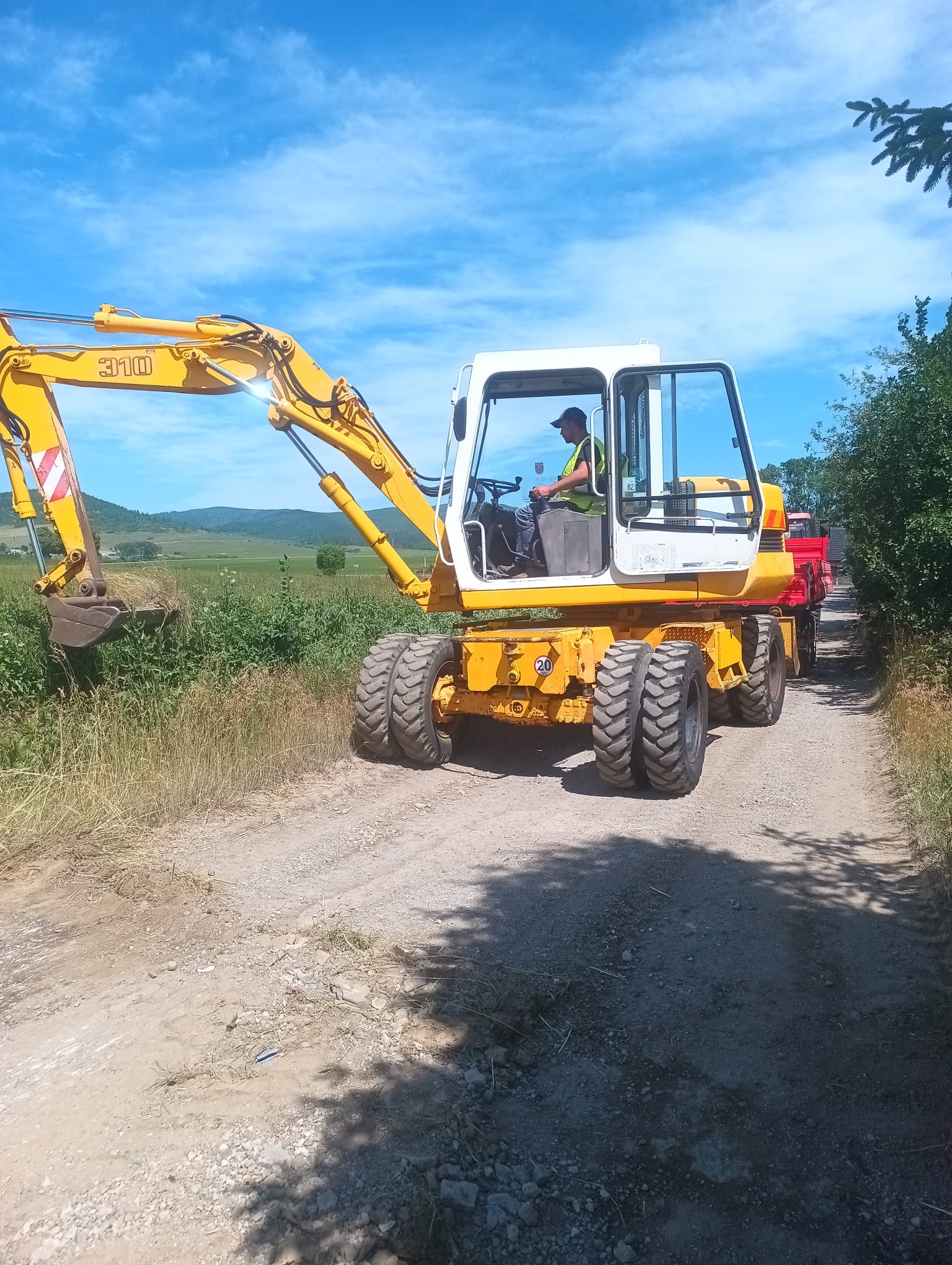 Terén a zemné práce