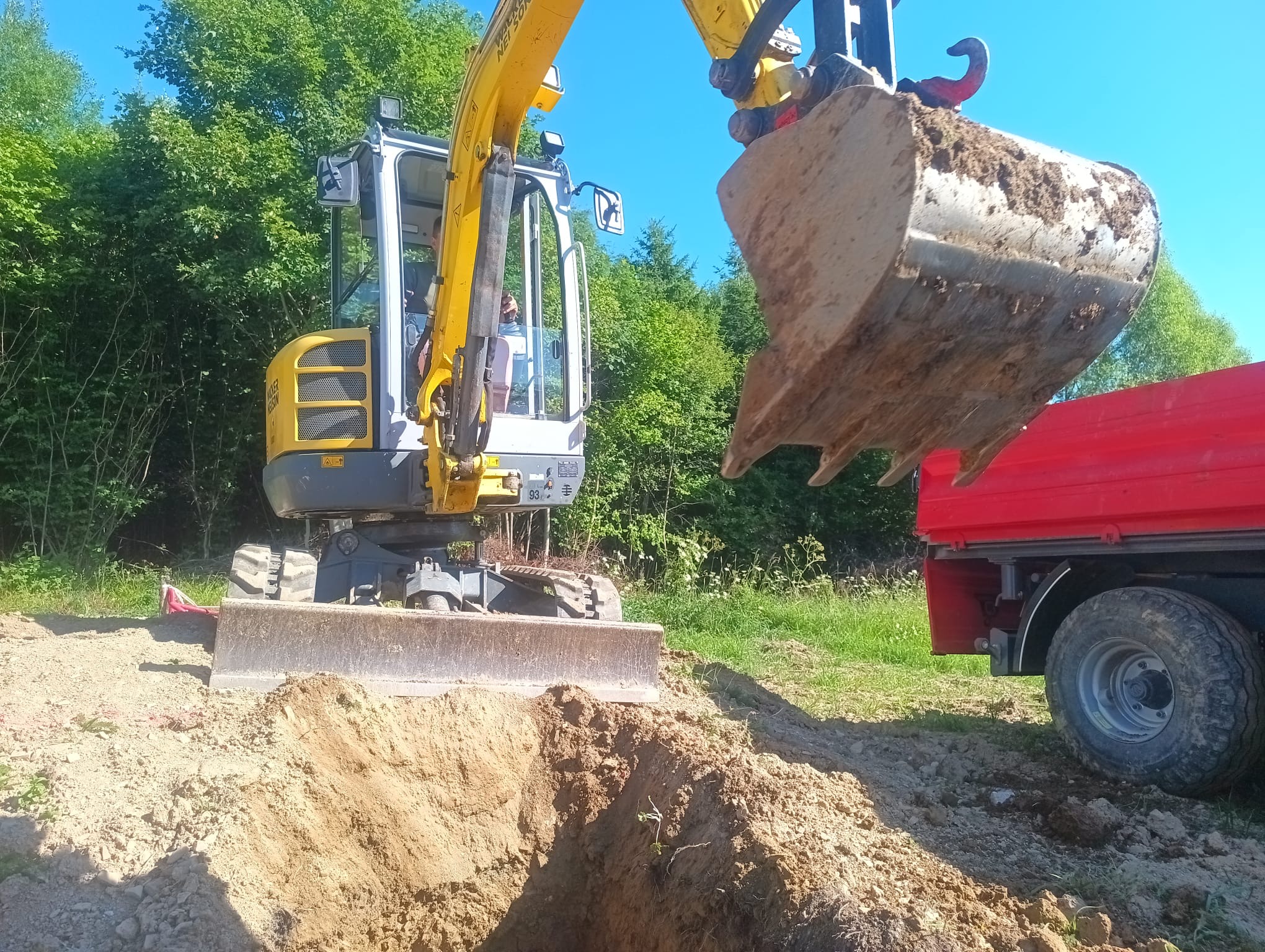 Terén a zemné práce