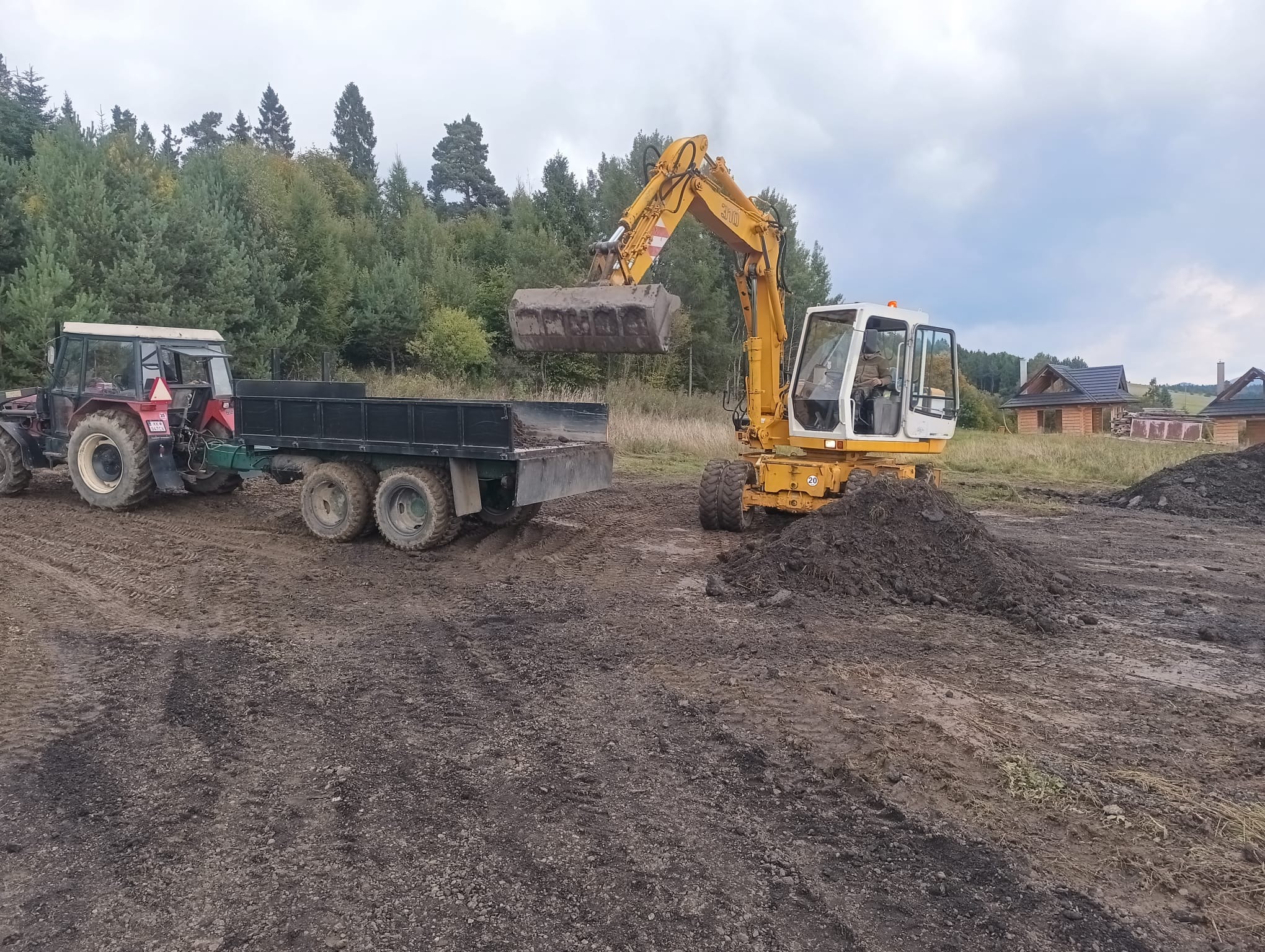 Terén a zemné práce