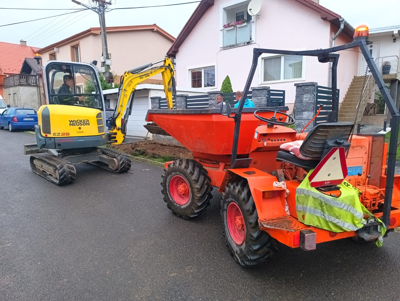 Terén a zemné práce