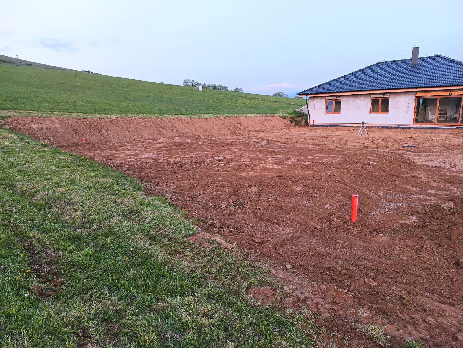 Terén a zemné práce