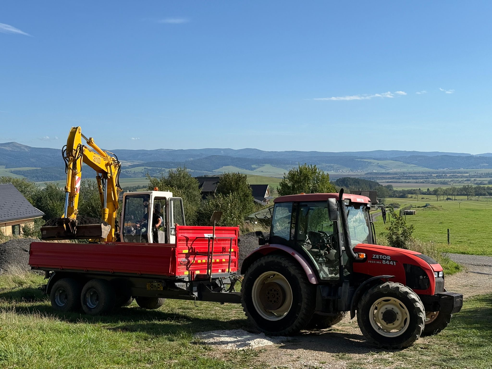 Terén a zemné práce