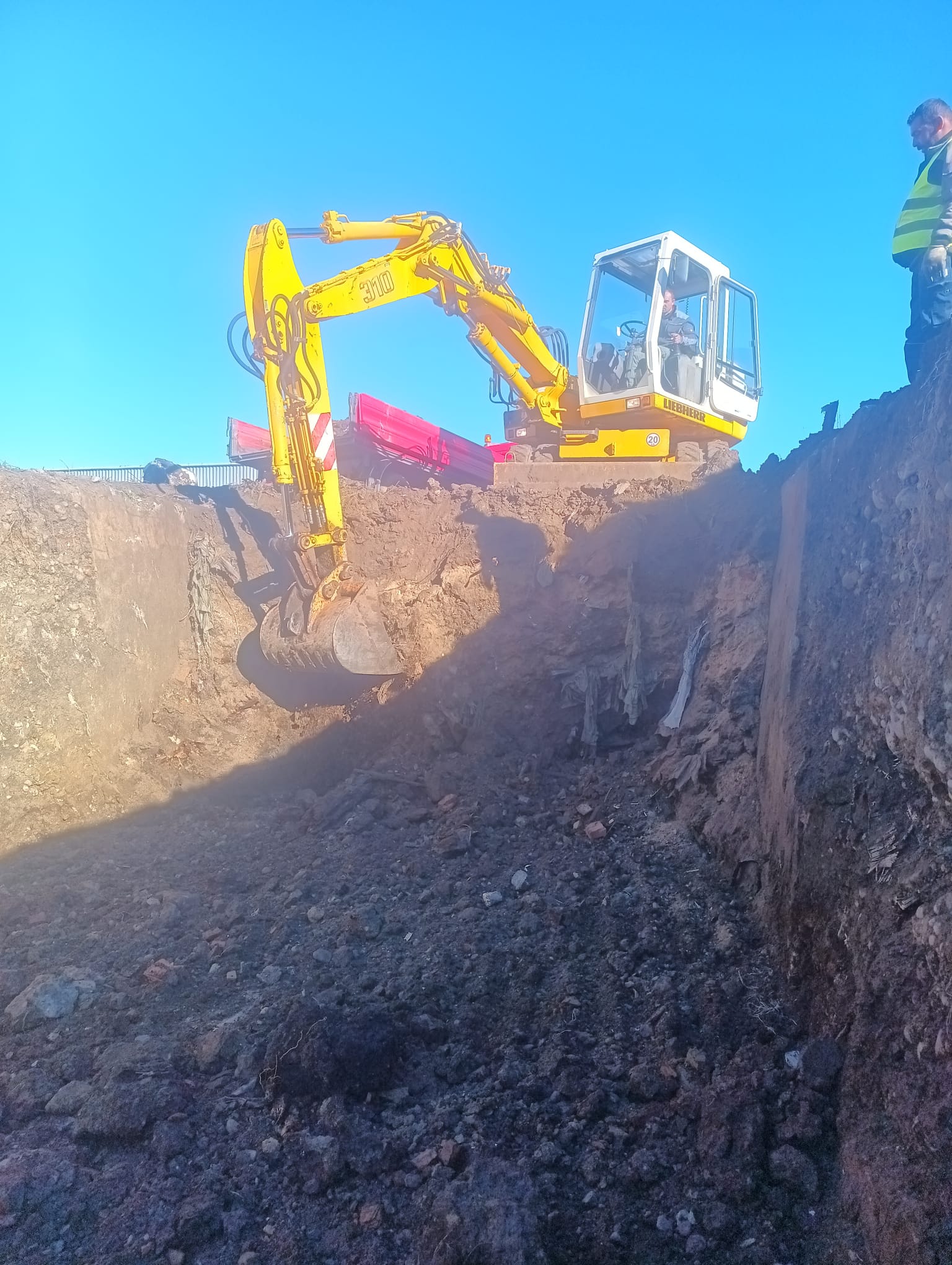 Terén a zemné práce