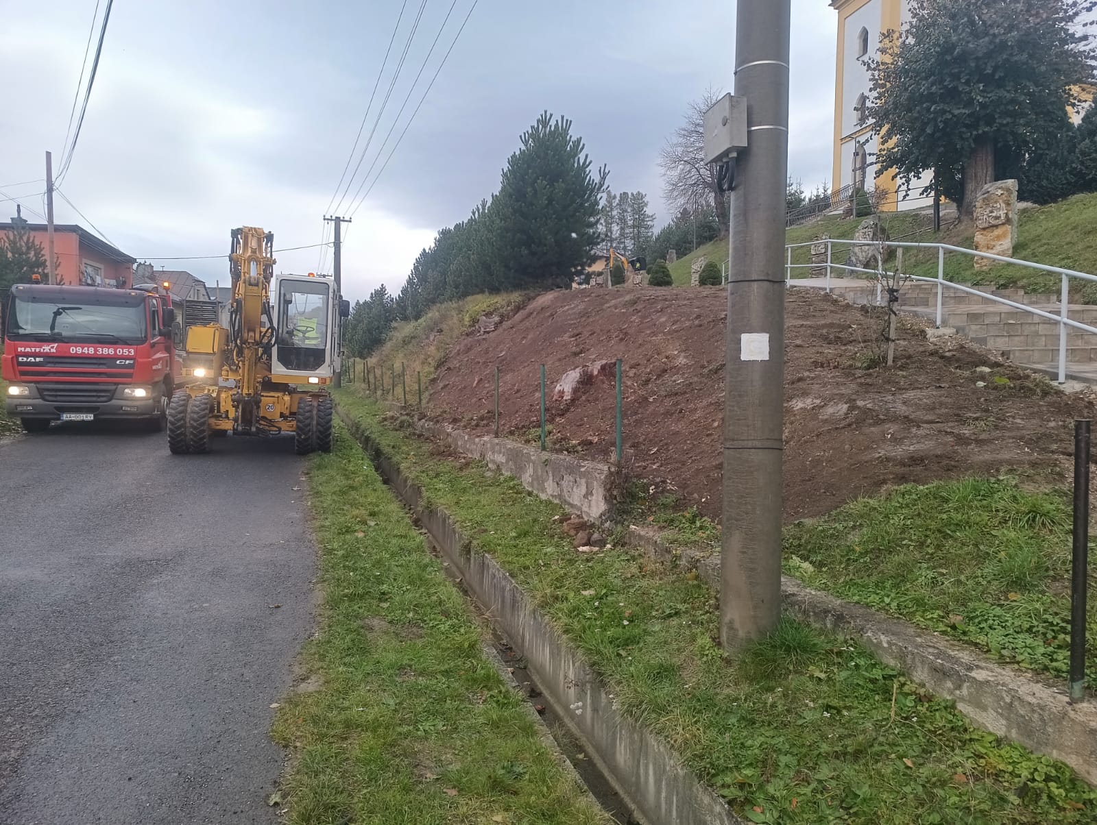 Terén a zemné práce